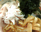 鶏ささみと揚げと野菜の胡麻酢和え作り方4写真