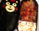 くまもん弁当作り方2写真
