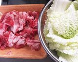 フライパンで手早く！すき焼き風すき煮作り方1写真
