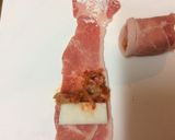 お餅消費！キムチと一緒に豚肉巻き作り方2写真