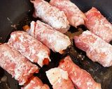 お餅消費！キムチと一緒に豚肉巻き作り方3写真