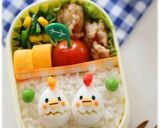 うずらdeにわとりちゃん＊キャラ弁おかず作り方6写真