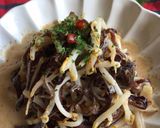 きくらげともやしのチーズクリーム炒め*作り方5写真