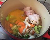 犬ごはん・タラのスープカレー風作り方2写真