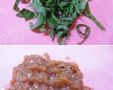 簡単♪しゃけの海苔佃煮ミルク茶漬け作り方1写真