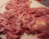 野菜inチキンロール♪作り方1写真