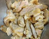 レンコンと豚肉の炒め物♪作り方3写真