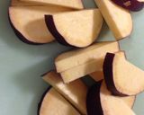 簡単★さつまいもの味噌汁作り方1写真