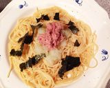 パスタ茹でる間に作れる、おろしツナスパ作り方4写真