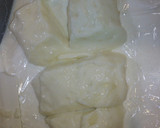 材料3つ片栗粉で簡単♡牛乳くずもち作り方4写真