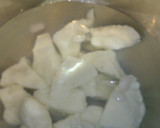 材料3つ片栗粉で簡単♡牛乳くずもち作り方5写真