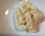 犬ごはん・鶏肉入り焼きうどん作り方3写真