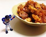一人暮らしのエビチリならぬ鶏チリ作り方7写真