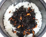 簡単！ミネラルたっぷり離乳食！ひじきご飯作り方15写真