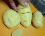 時短!蛇腹ポテトのグリル作り方3写真