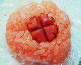 ごてあらポーで☆ももクロカラーの天むす風作り方4写真