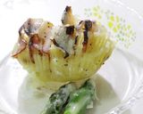 時短!蛇腹ポテトのグリル作り方10写真