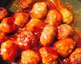☆濃厚ケチャップ味の肉団子☆作り方5写真