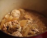 豚肉団子と春雨の煮物作り方6写真