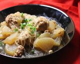 豚肉団子と春雨の煮物作り方7写真