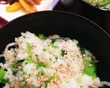 春＊菜の花とちりめんじゃこの混ぜ御飯作り方10写真