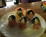 ひな祭り 海鮮チラシの雛ケーキ作り方3写真