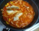 海老と鱈のトマト煮作り方6写真