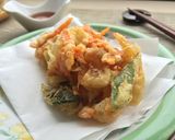 サクサク✿小海老と野菜のかき揚げ作り方8写真