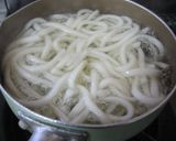 体の芯から温まる刻み生姜玉あんかけうどん作り方2写真