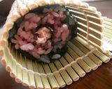 ♫梅の花巻き♫作り方7写真