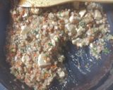 ヘルシー麻婆丼☆ダブルの豆腐作り方6写真