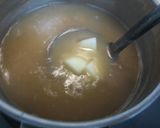 味噌不要！きな粉で衝撃‼じゃが芋みそ汁風作り方2写真
