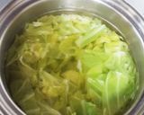 キャベツと餃子のスープ作り方4写真