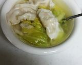 キャベツと餃子のスープ作り方7写真