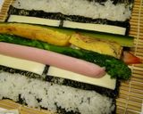 春の行楽☆ひな祭り！菜の花･太巻き寿司♪作り方5写真