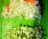 我が家の納豆チャーハン作り方1写真