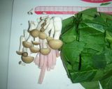 ほうれん草のグラタン風作り方1写真