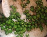 旬到来!えんどう豆ご飯・胡麻風味作り方5写真