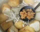 シンプル◆えのきの味噌汁♪作り方4写真