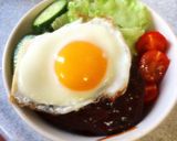 簡単 ロコモコ丼作り方7写真