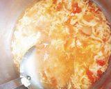 トマトスープごはん作り方5写真