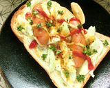 ごてあらポー‼キャベ軸のカレートースト作り方6写真