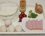 伊予柑ライスオムレツ作り方1写真