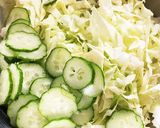 美味しいよ！キャベツと大豆のチキンサラダ作り方2写真