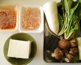 昆布屋ママの鶏団子スープ♪離乳食取り分け作り方2写真