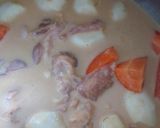 圧力鍋で里芋と鶏肉のカレー煮作り方3写真