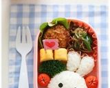 メリーズの白うさぎちゃん＊キャラ弁作り方3写真