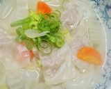 ✿野菜たっぷりワンタンスープ✿作り方9写真