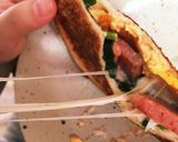 カチョカヴァロのホットサンド作り方10写真
