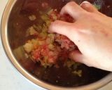 野菜でふんわりワンタン作り方3写真